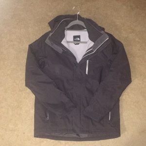 North Face Triclimate (3-in-1) Jacket Gray Small
